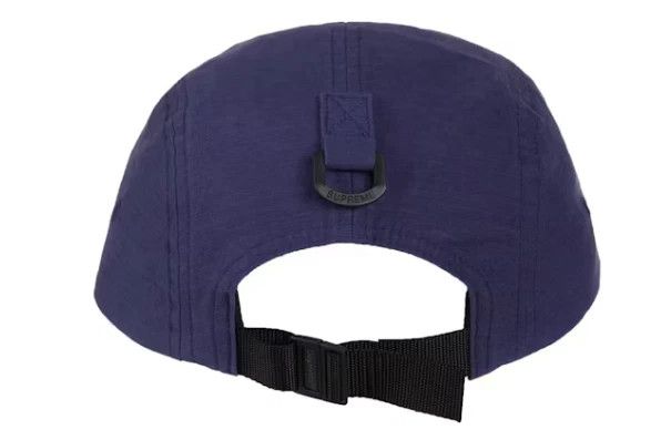 Supreme Supreme Arabic Logo Camp Cap Dark Blue Sz Adjustable Size ONE SIZE - 2 Thumbnail