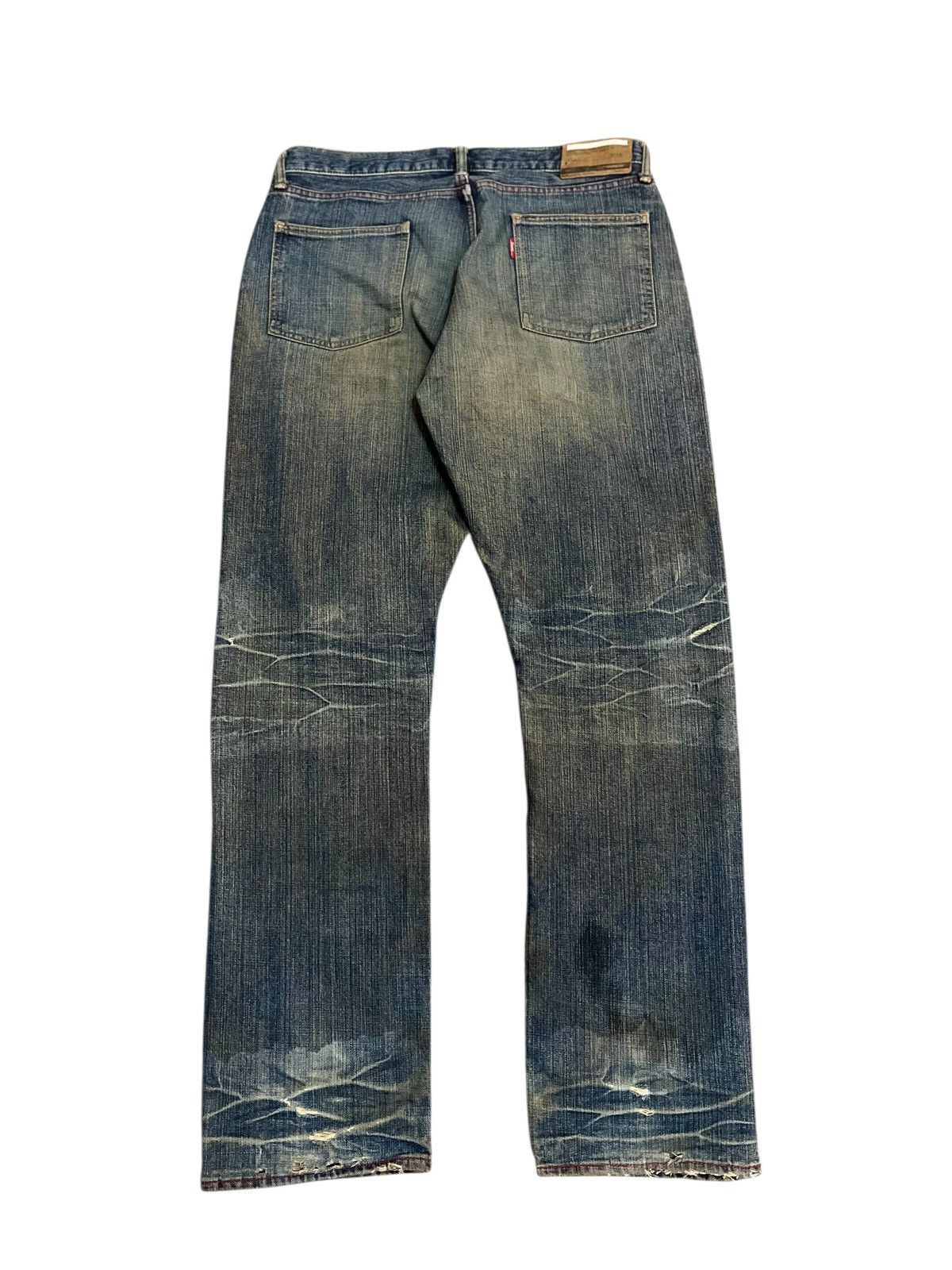 Swagger Vintage Distressed Swagger Jeans size 35 x 43 Size US 35 - 2 Thumbnail