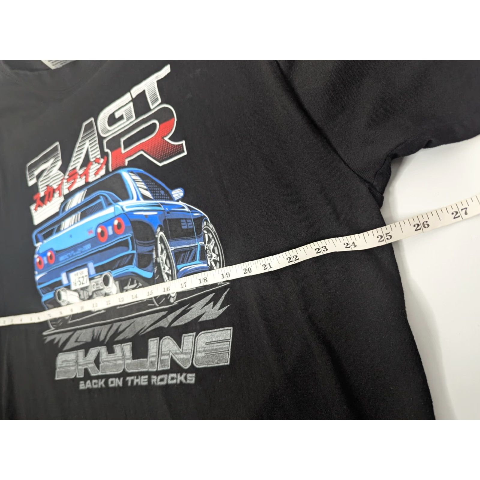 Vintage Shaka Wear T-Shirt 2XL R34 GTR Skyline Graphic Car Drift Tee Streetwear Size US XXL / EU 58 / 5 - 6 Thumbnail