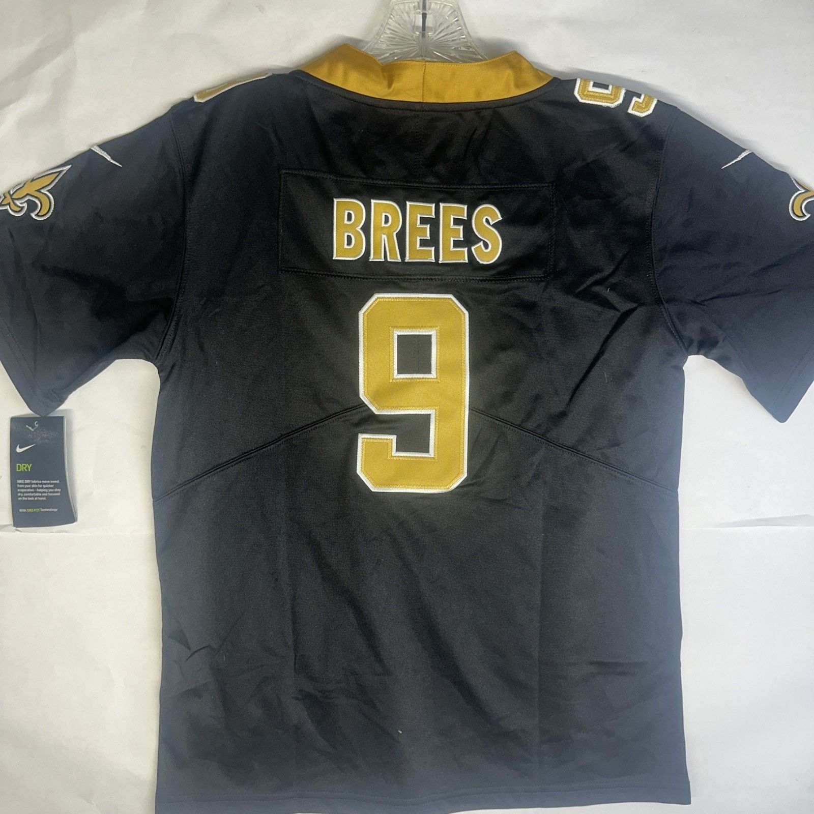 Nike New Orleans Saints Drew Brees Jersey Youth Boys Size L NFL Size US L / EU 52-54 / 3 - 8 Thumbnail