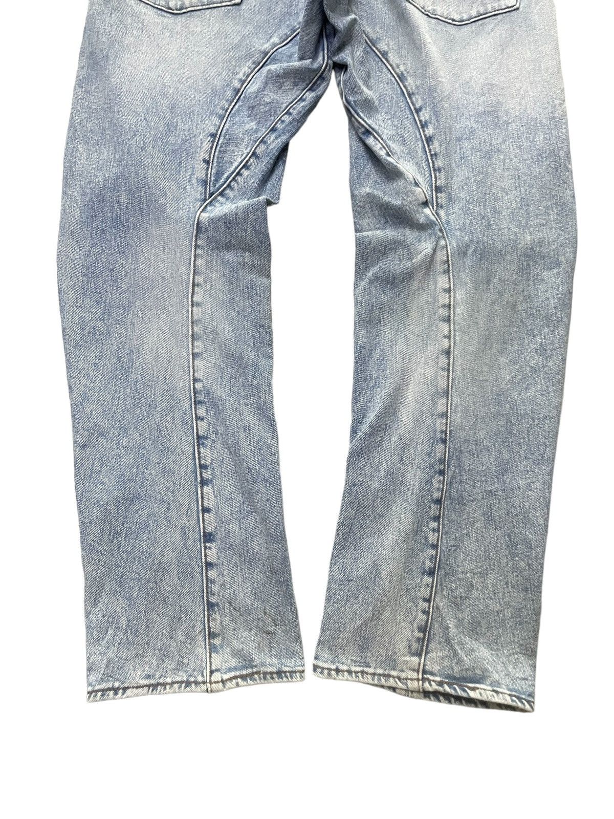 Edwin × Levi's × Vintage Y2k vintage LEVIS engineered curved Leg dirty denim pants Size US 34 / EU 50 - 12 Thumbnail