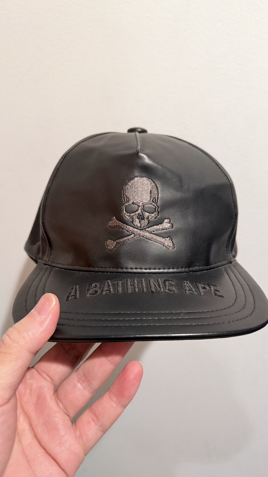 Bape × Mastermind Japan BAPE x Mastermind Japan Black Cap (2016) – EXTREMELY RARE Size ONE SIZE - 1 Thumbnail