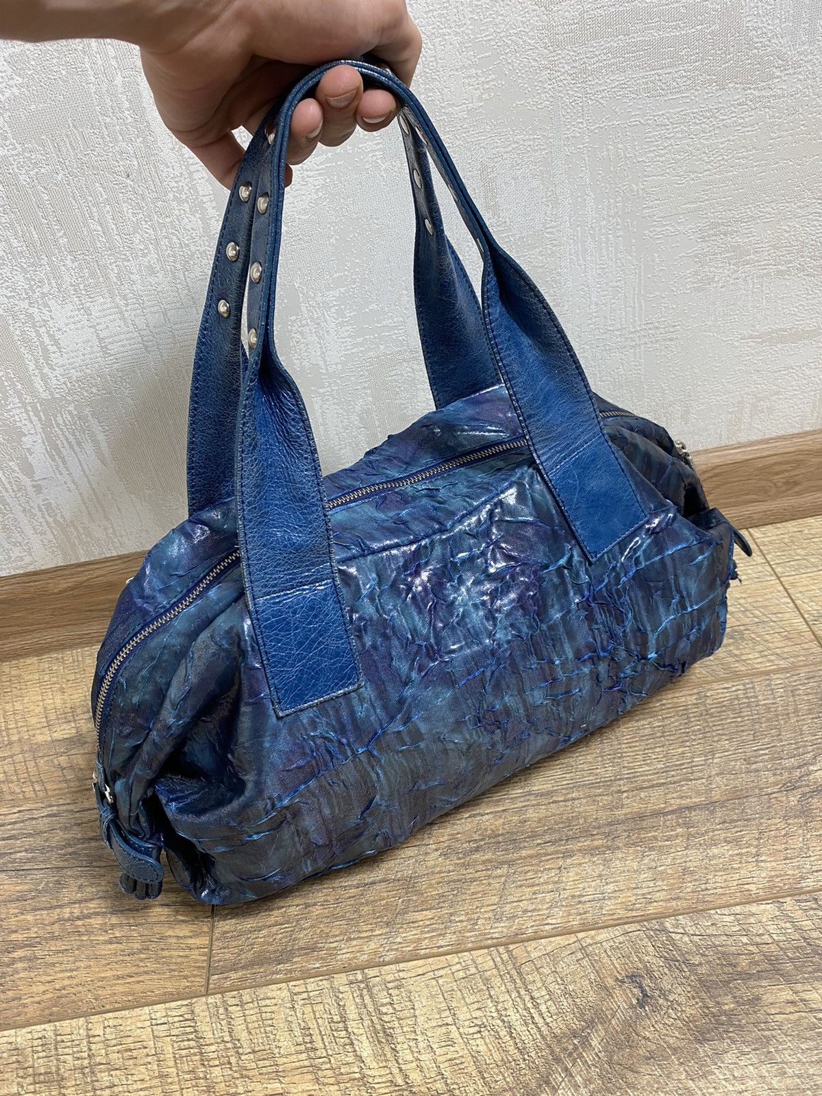 Other Ripani Made in Italy Bag. Blue Leather Size ONE SIZE - 3 Thumbnail
