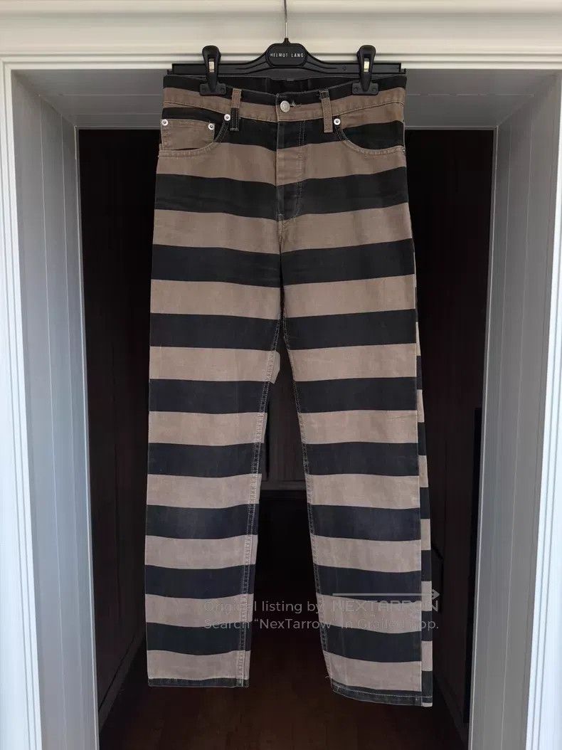 Helmut Lang Helmut Lang 1996 Prisoner Trousers Size US 30 / EU 46 - 2 Thumbnail