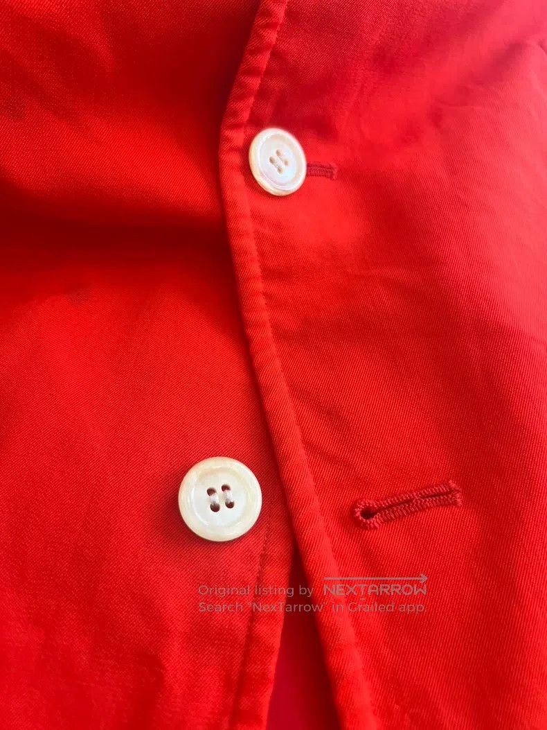Comme des Garcons Comme Des Garcons Orange Red Blazer Cardigan Size M / US 6-8 / IT 42-44 - 6 Thumbnail