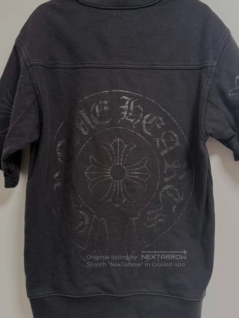 Chrome Hearts CHROME HEARTS Size S Black short-sleeved sweater Size US S / EU 44-46 / 1 - 1 Thumbnail