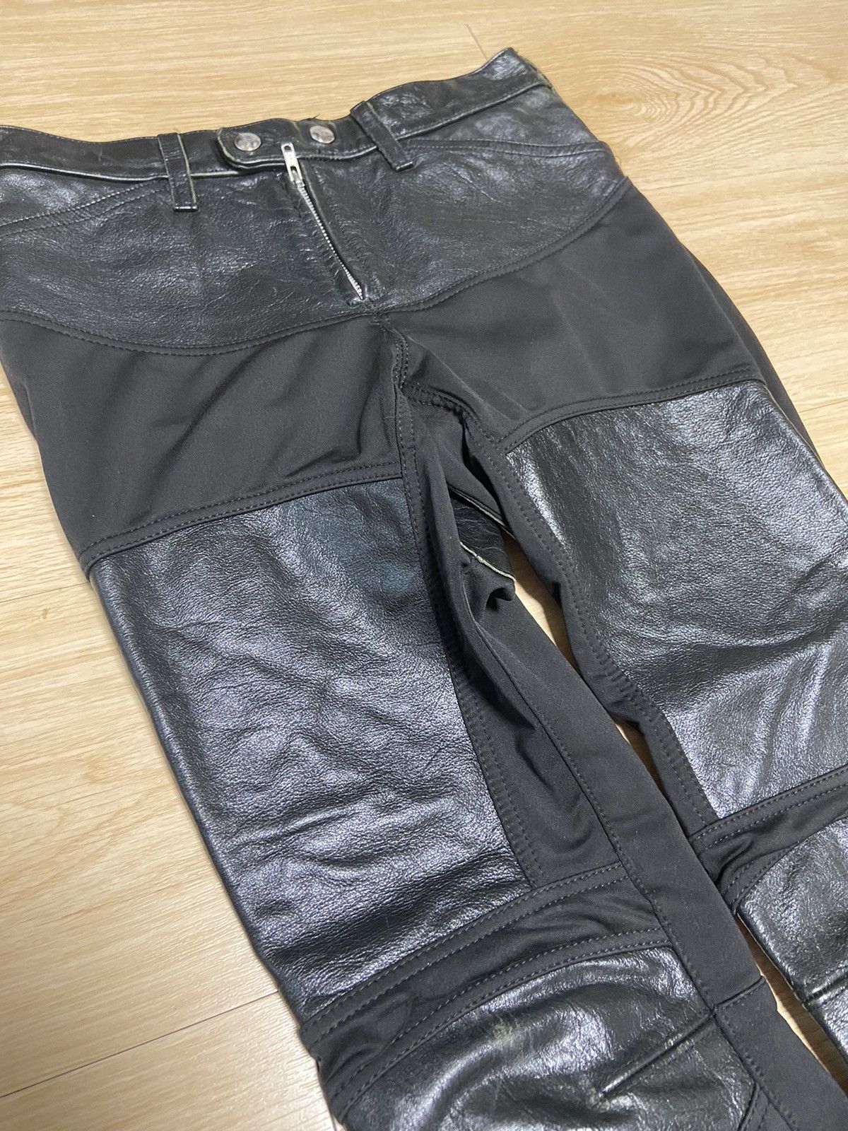 Comme des Garcons XS Junya Watanabe comme des garcons Leather panel pants Size US 26 / EU 42 - 4 Thumbnail
