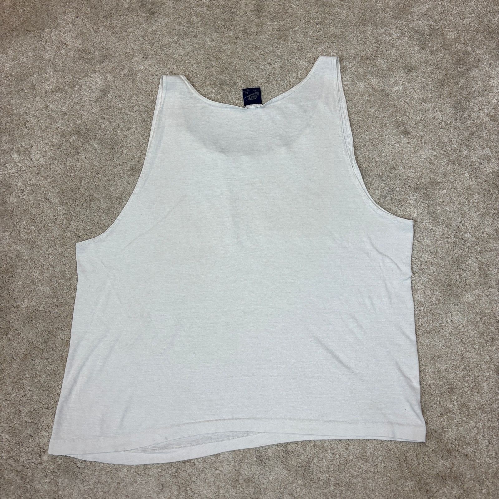 Nike Vintage 80s Nike Tank Top Shirt Men's XL Basic Gym Size US XL / EU 56 / 4 - 4 Thumbnail