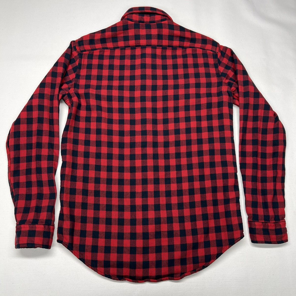 Polo Ralph Lauren Polo Ralph Lauren Shirt Flannel Red Buffalo Plaid Lined Size US S / EU 44-46 / 1 - 12 Thumbnail