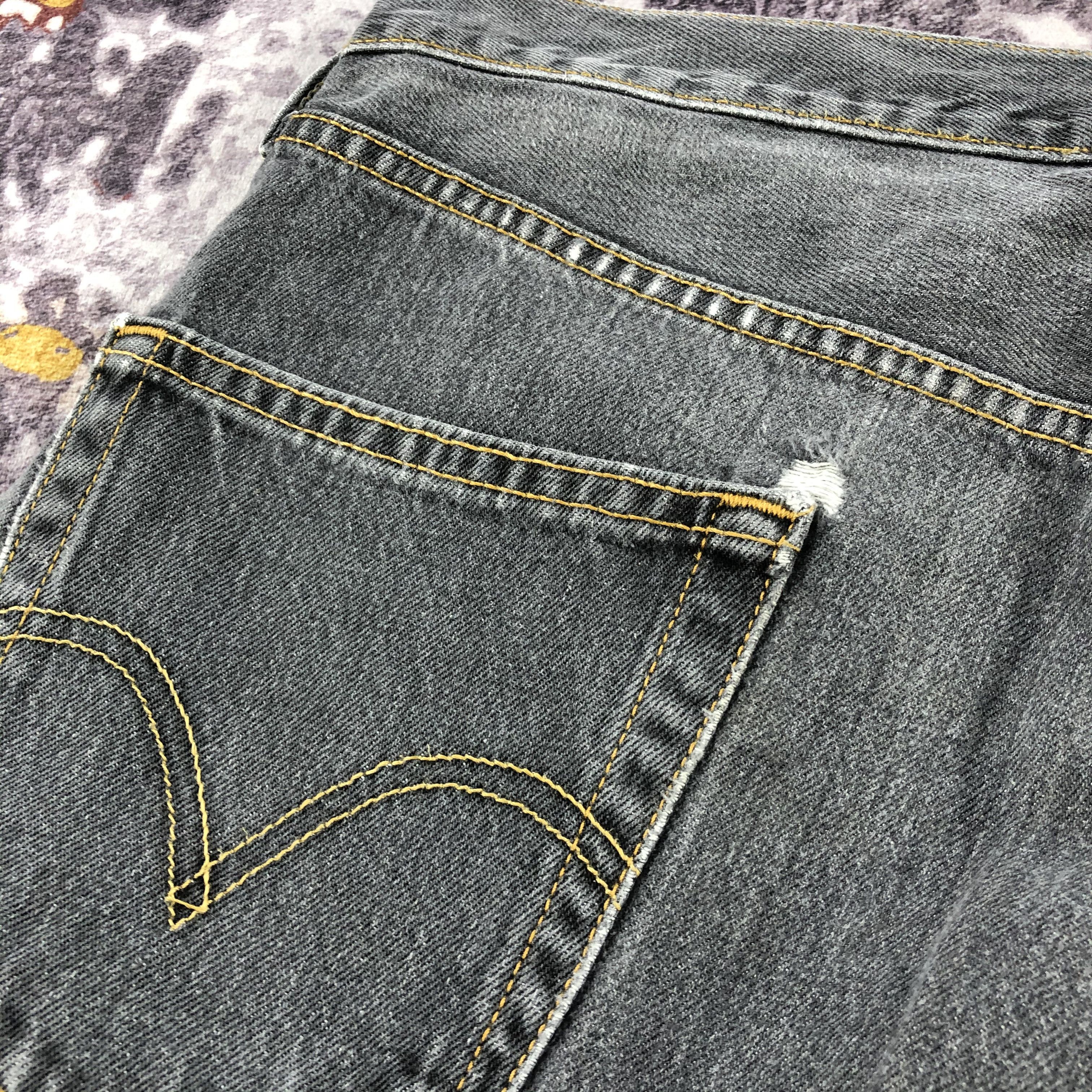 Levi's Vintage 90s Levis 501 Jeans-JM2667 Size US 37 - 9 Thumbnail