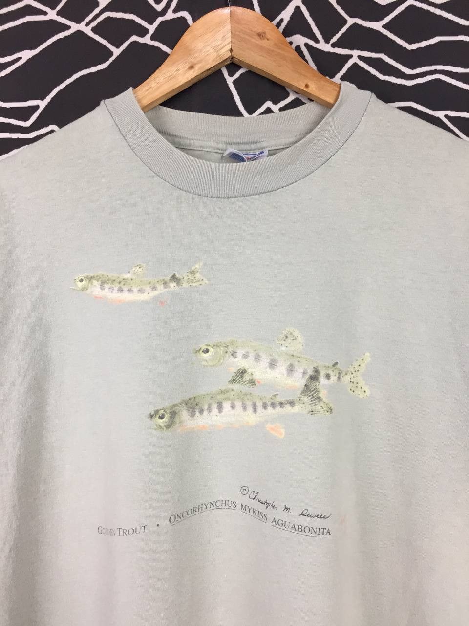 Habitat × Vintage Vtg Y2K Golden Trout California Trout Native Species Tee Size US XL / EU 56 / 4 - 3 Thumbnail