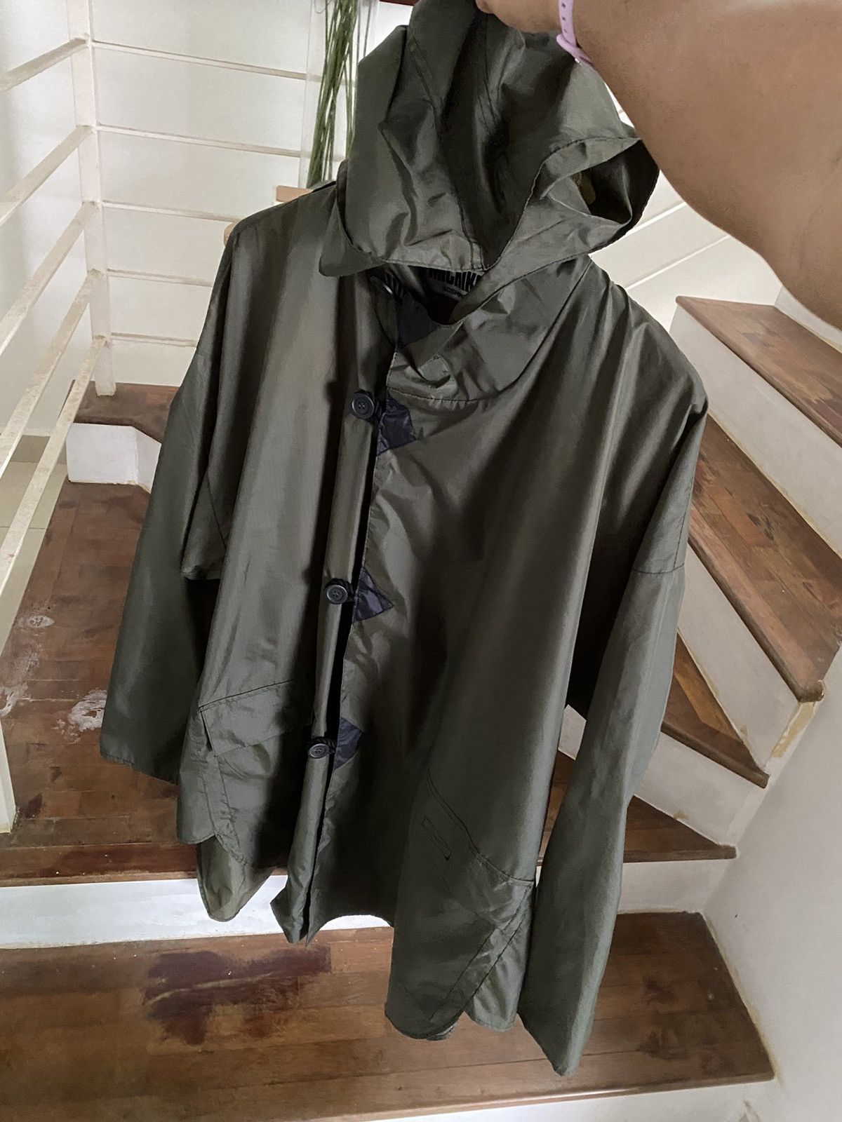 Issey Miyake MICHIKO KOSHINO Baloon jacket Parachute tactical Bags hoodie Size US XL / EU 56 / 4 - 3 Thumbnail