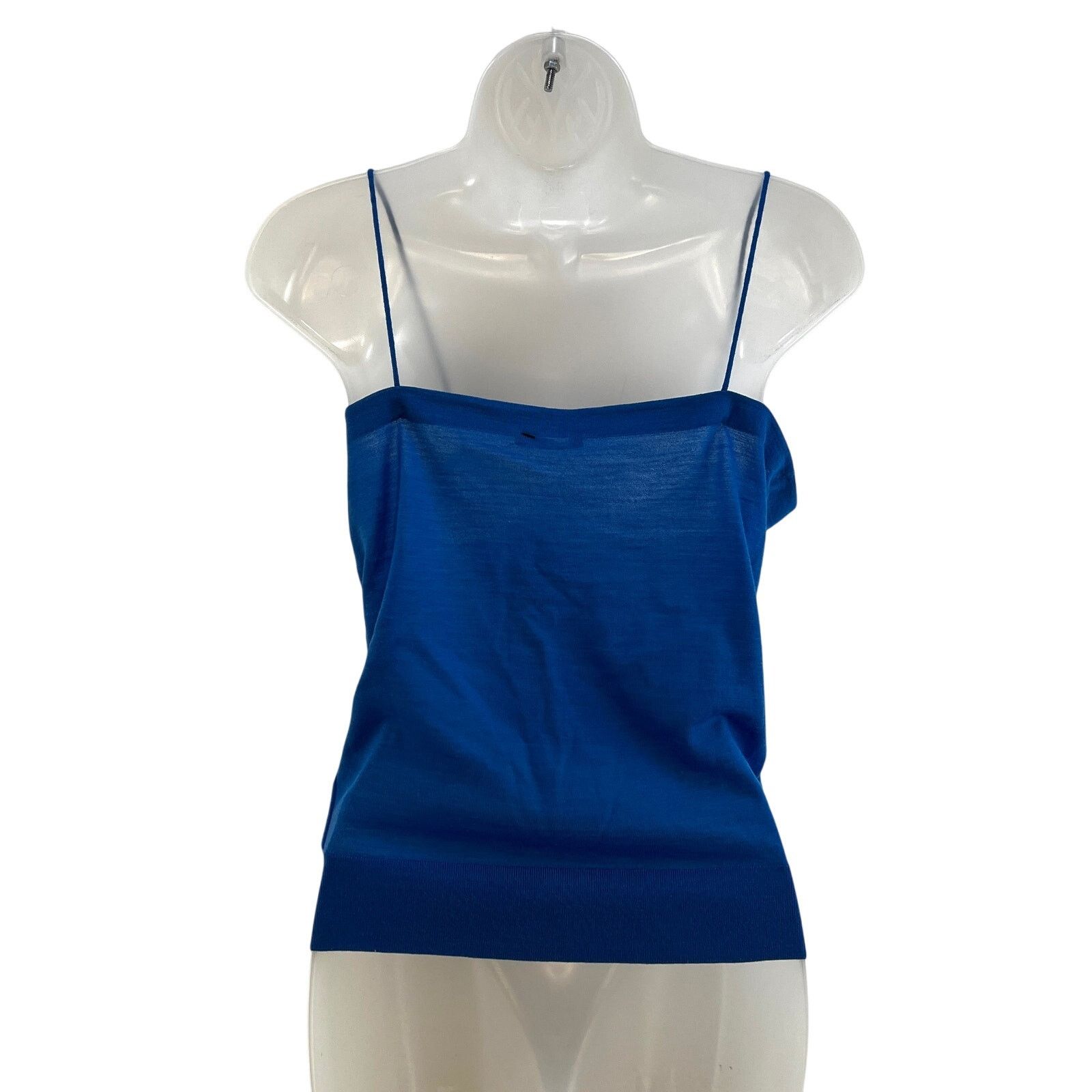 Theory Theory Wool Knit Camisole Spaghetti Strap Blue Size S / US 4 / IT 40 - 6 Thumbnail