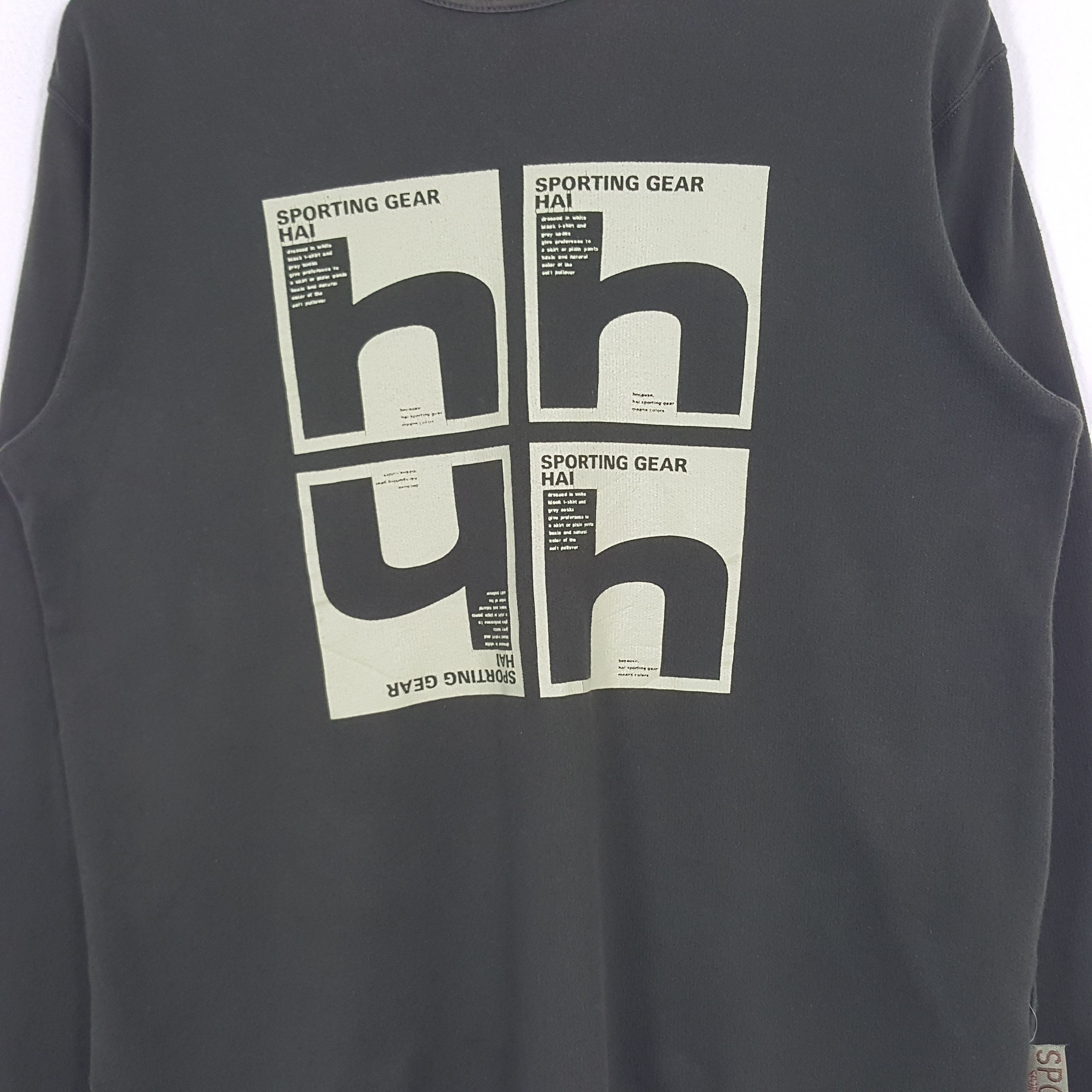 Hai Sporting Gear × Issey Miyake × Vintage Vintage Hai Sporting Gear by Issey Miyake Japan Brand Tshirt Size US L / EU 52-54 / 3 - 2 Thumbnail