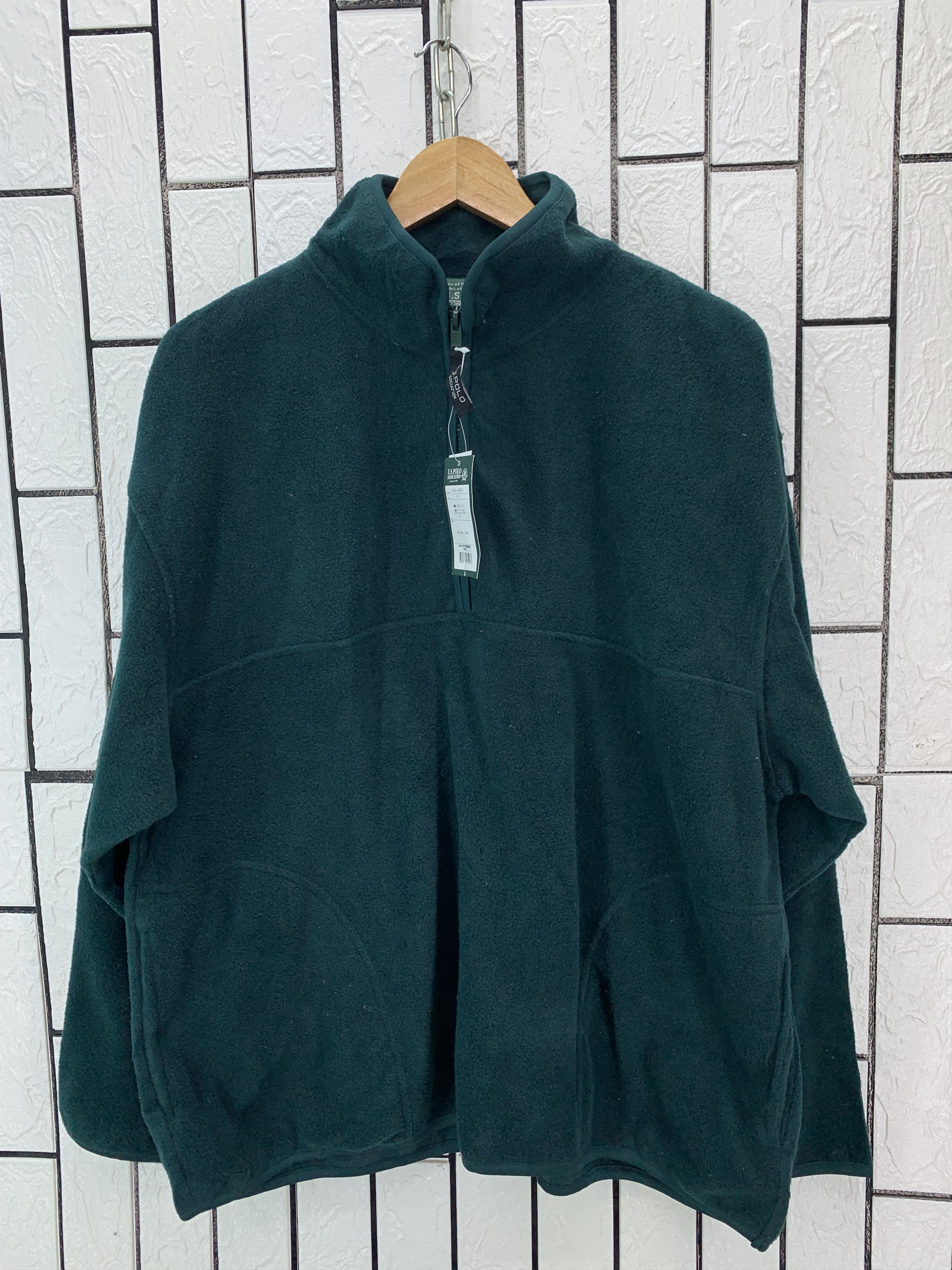 U.S. Polo Assn. Green Fleece Size US L / EU 52-54 / 3 - 1 Thumbnail