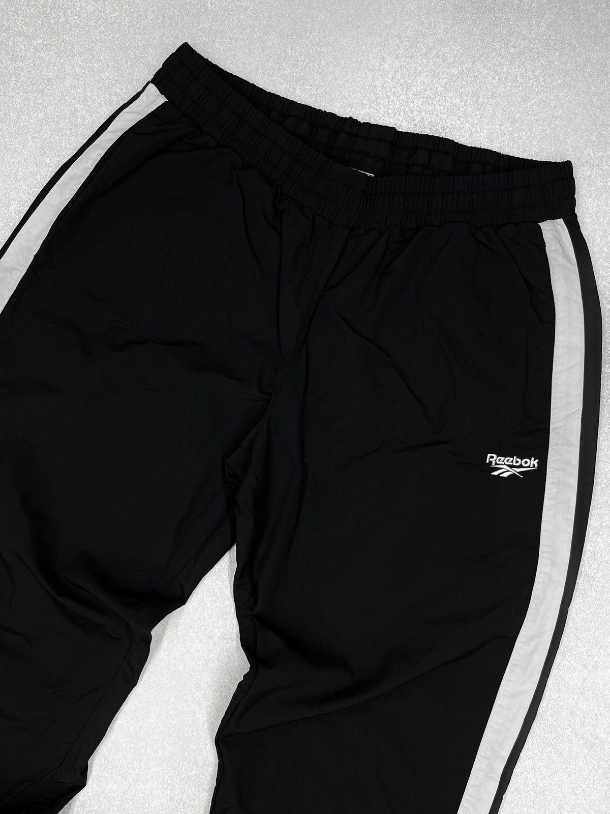 Reebok Mens Reebok Nylon Sweatpants Black Size US 34 / EU 50 - 3 Thumbnail
