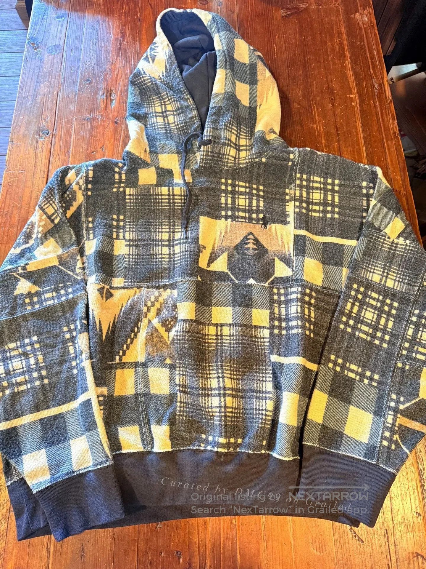 Polo Ralph Lauren Polo Ralph Lauren Patchwork Hoodie. Size US XL / EU 56 / 4 - 1 Thumbnail