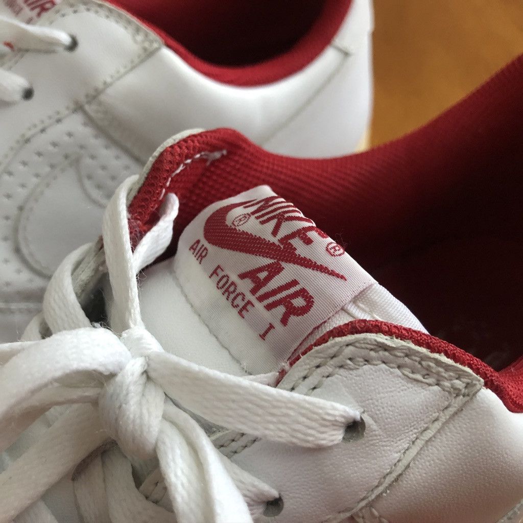 Nike × atmos 2006 Atmos x Nike Air Force 1 AF1 White / Red Size US 13 / EU 46 - 3 Thumbnail