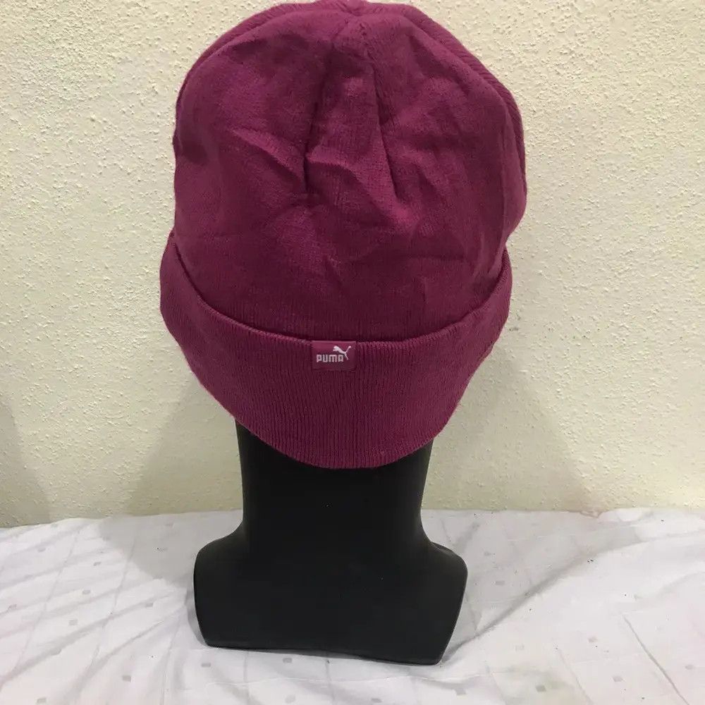 Puma × Vintage Puma Small Logo Beanie Hat Size ONE SIZE - 4 Thumbnail