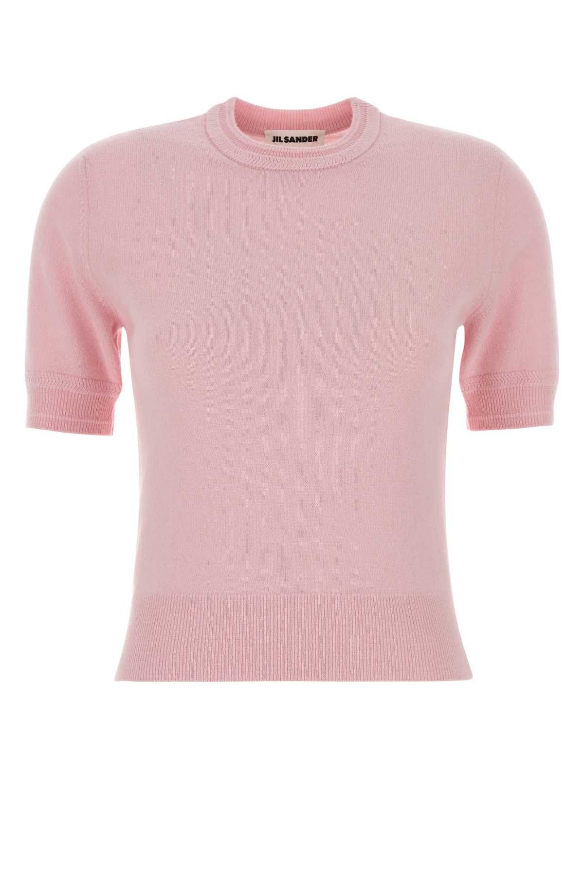 Jil Sander Pink Wool Sweater Size S / US 4 / IT 40 - 1 Thumbnail