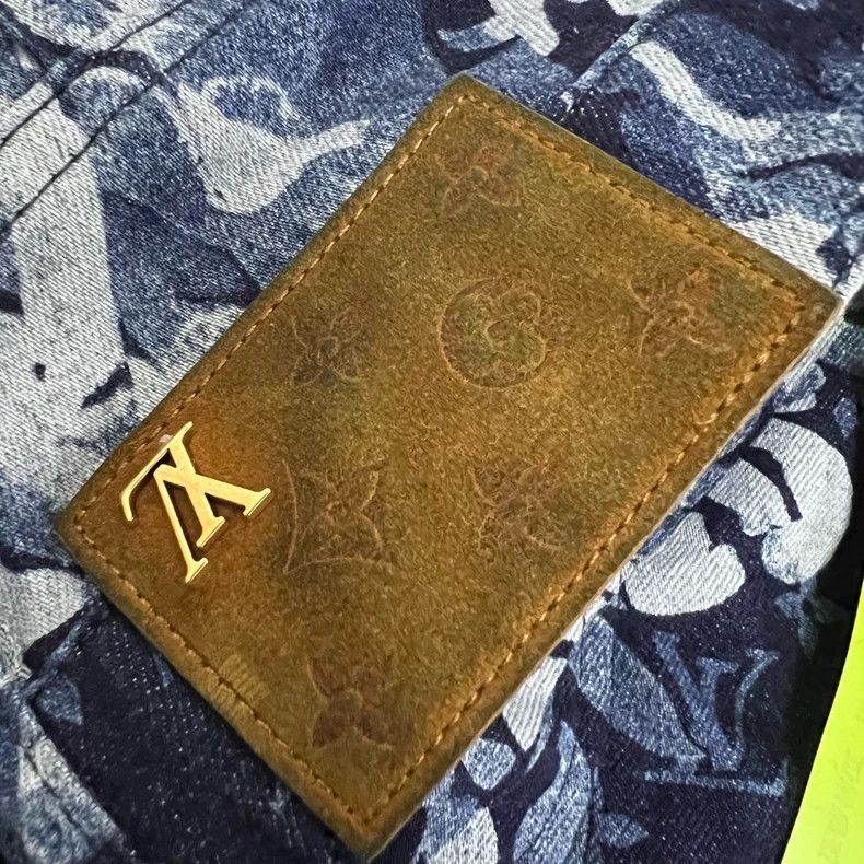 Louis Vuitton Louis Vuitton Monogram Denim Pants 32 Size-2506 Size US 32 / EU 48 - 6 Thumbnail
