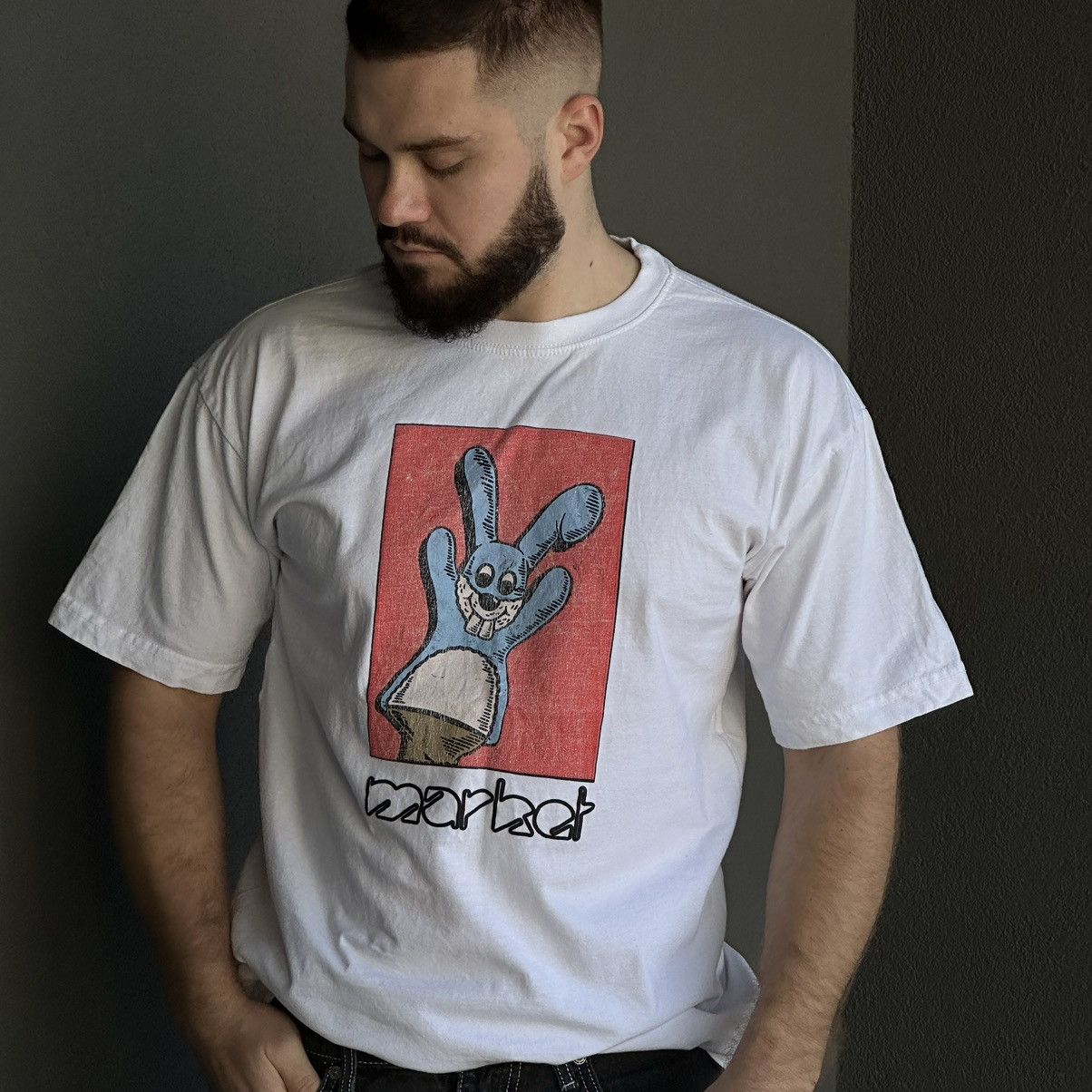 Japanese Brand × Market × Vintage Vintage Japanese Style Market T-shirts Rabbit Cartoon Y2K Size US L / EU 52-54 / 3 - 1 Thumbnail