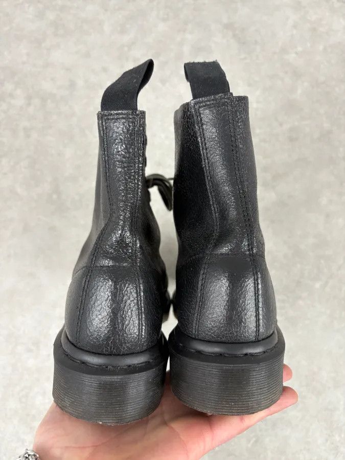Vintage AW2016 Marni Dr. Martens Black Leather Combat Boots Size US 9 / EU 42 - 7 Thumbnail