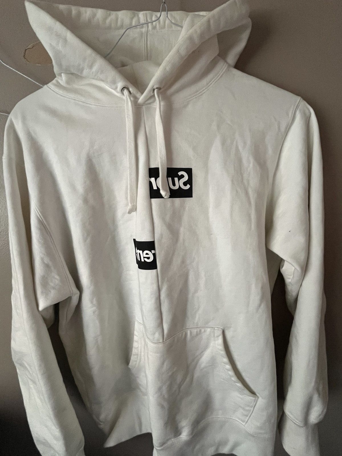 Comme des Garcons SHIRT × Supreme Supreme X CDG Split Box Logo Hoodie Size US M / EU 48-50 / 2 - 1 Thumbnail