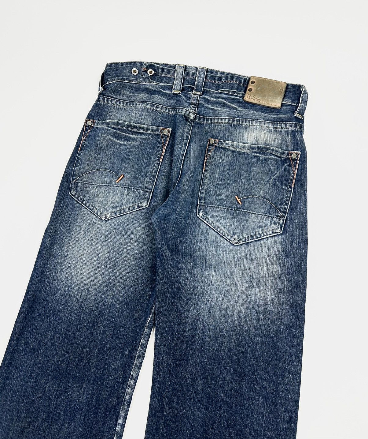 G-Star × Vintage Vintage G-Star Raw Denim Pants Y2K jeans Size US 31 - 4 Thumbnail