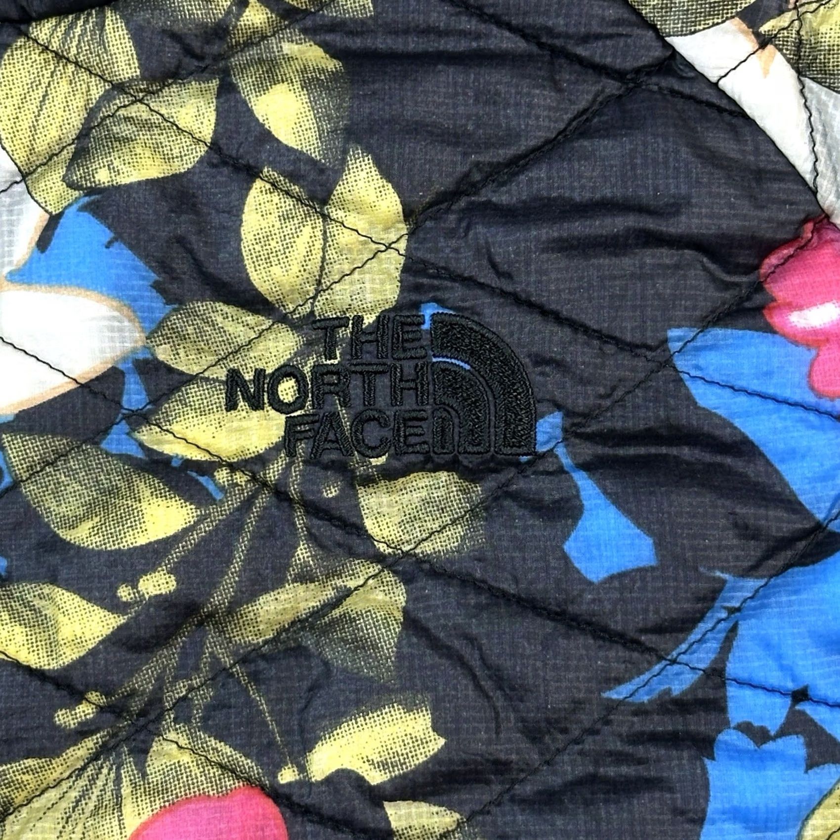 The North Face The North Face ThermoBall Jacket Women's Medium Black Floral Full Zip Packable Size L / US 10 / IT 46 - 4 Thumbnail