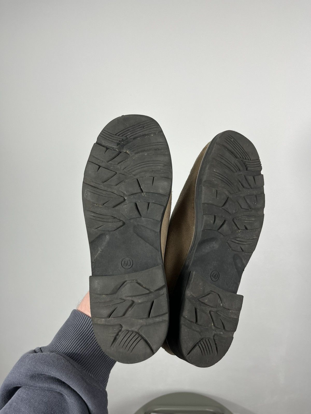 Other Suede Slip On Loafers Metal Buttons EU 40 Size US 7 / EU 40 - 9 Thumbnail