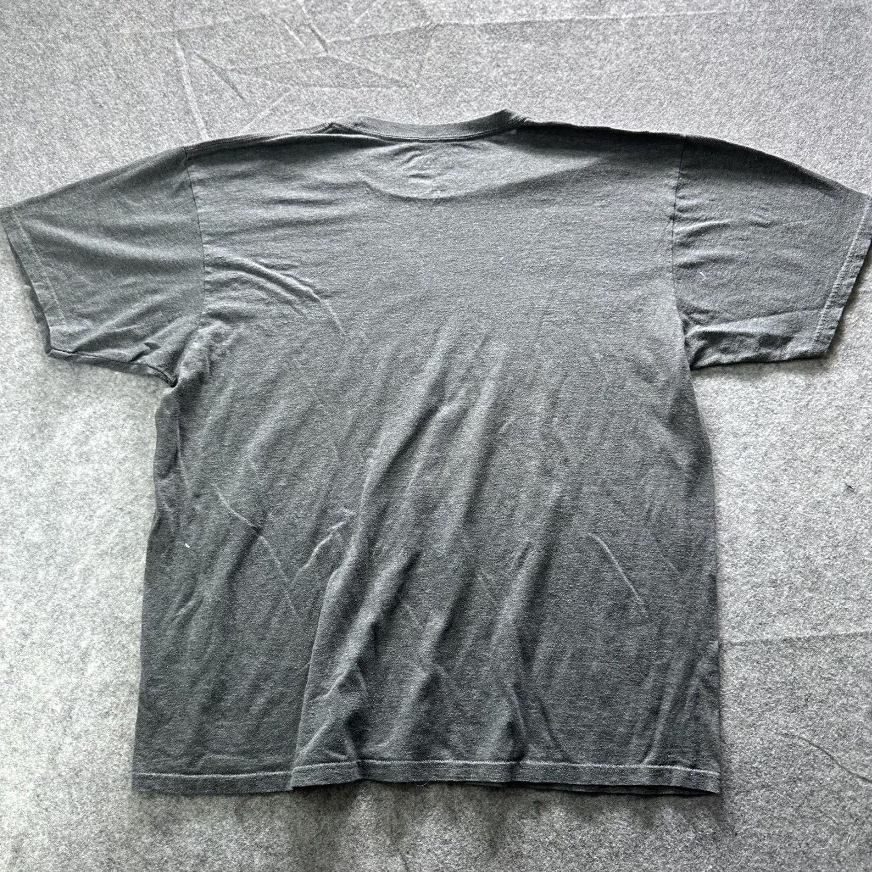 Adidas Adidas Shirt Mens Large Gray Go-To Tee Tagless Logo Graphic Print Crew Neck Short Sleeve Cotton Blend Size US L / EU 52-54 / 3 - 6 Thumbnail