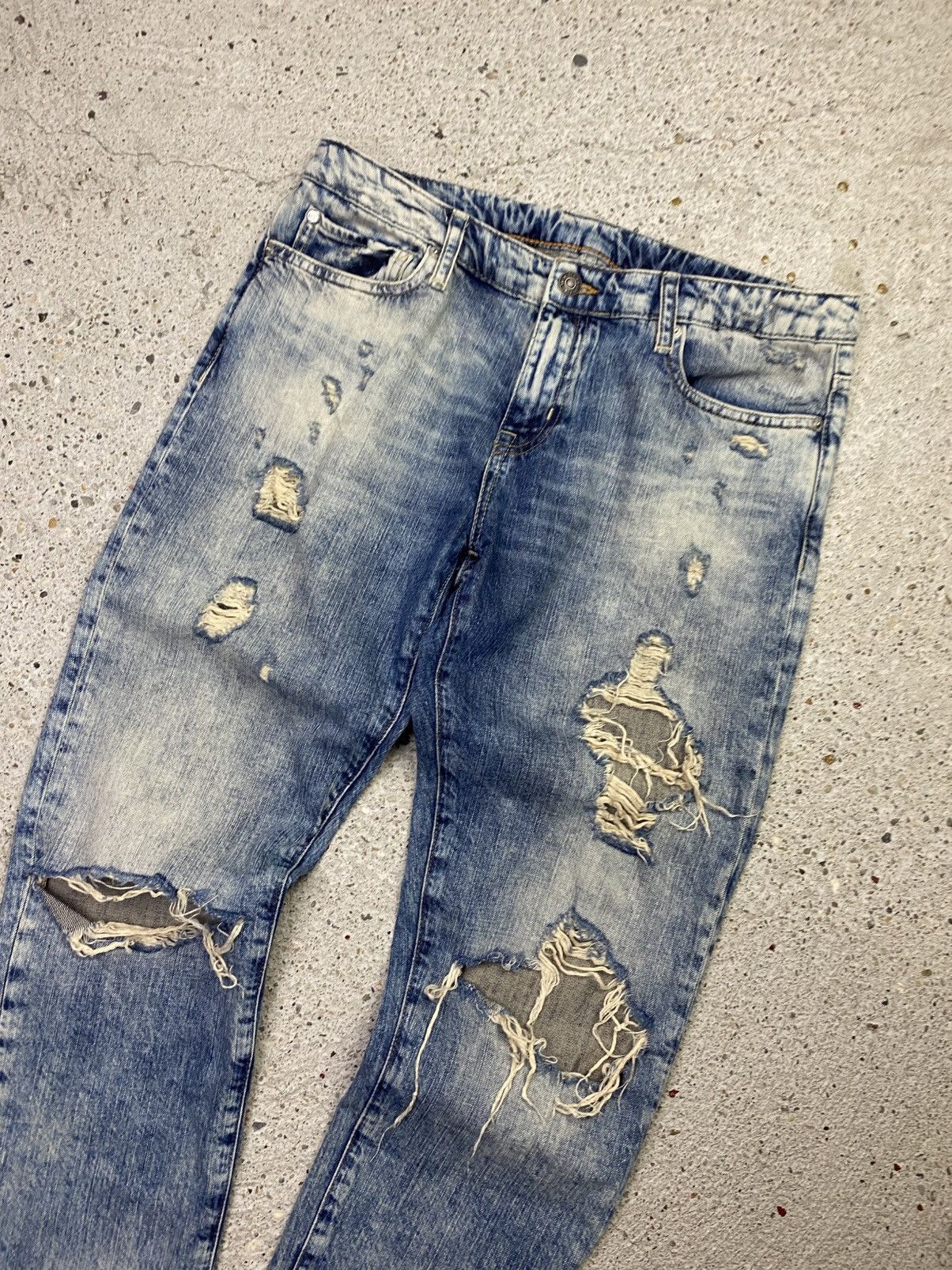 Denim & Supply Ralph Lauren Ralph lauren distressed denim jeans y2k skinnyboyfriend Size 29" - 4 Thumbnail