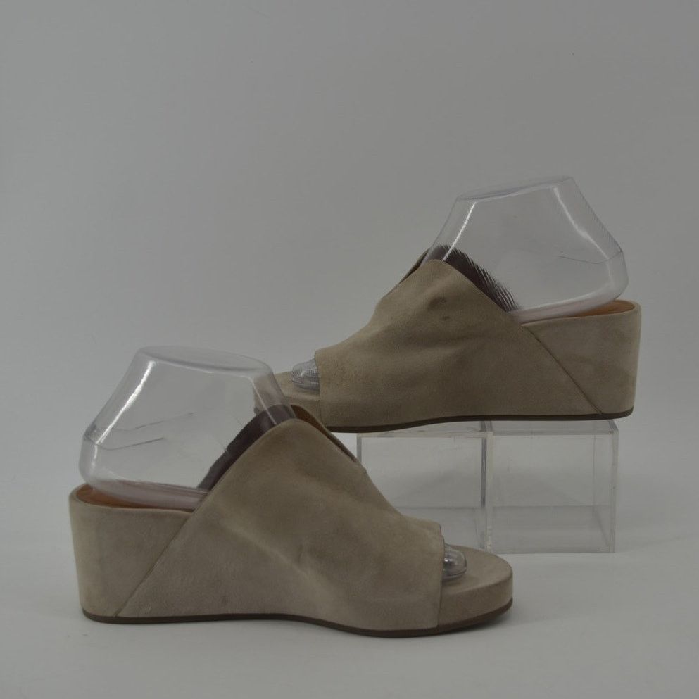 Gentle Souls Gentle Souls Gisele Women's Mule Leather Wedge Sandal US 8.5 Size US 8.5 / IT 38.5 - 12 Thumbnail