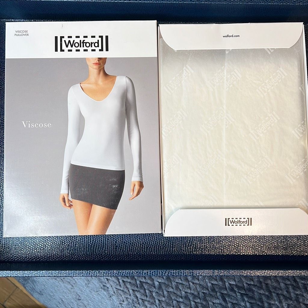 Wolford NWT Wolford viscose pullover top Size L / US 10 / IT 46 - 7 Thumbnail