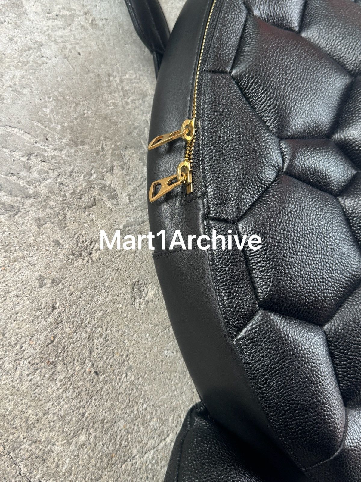 Thom Browne Thom Browne 15FW Turtle Leather Backpack Size ONE SIZE - 4 Thumbnail