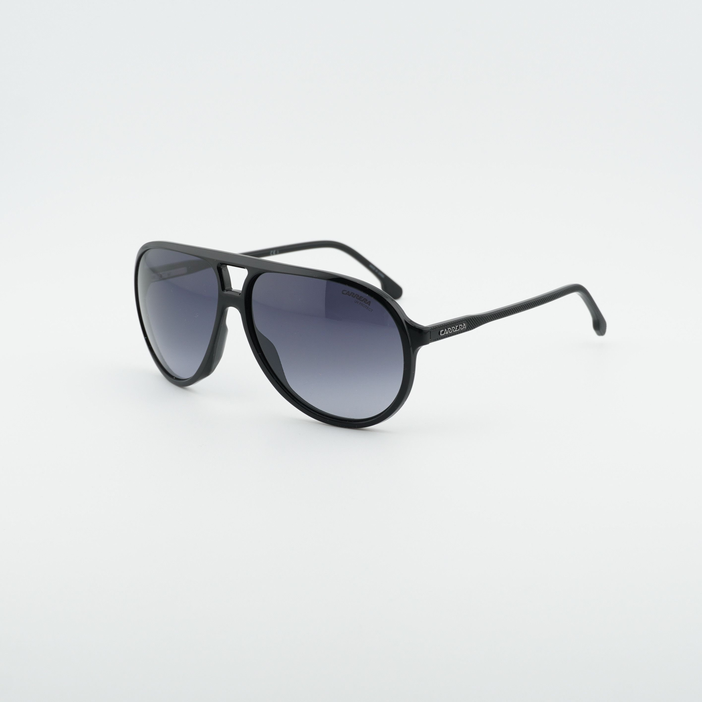 Carrera CARRERA 237/S 0807 9O Sunglasses Black Aviator Frame Size ONE SIZE - 8 Thumbnail