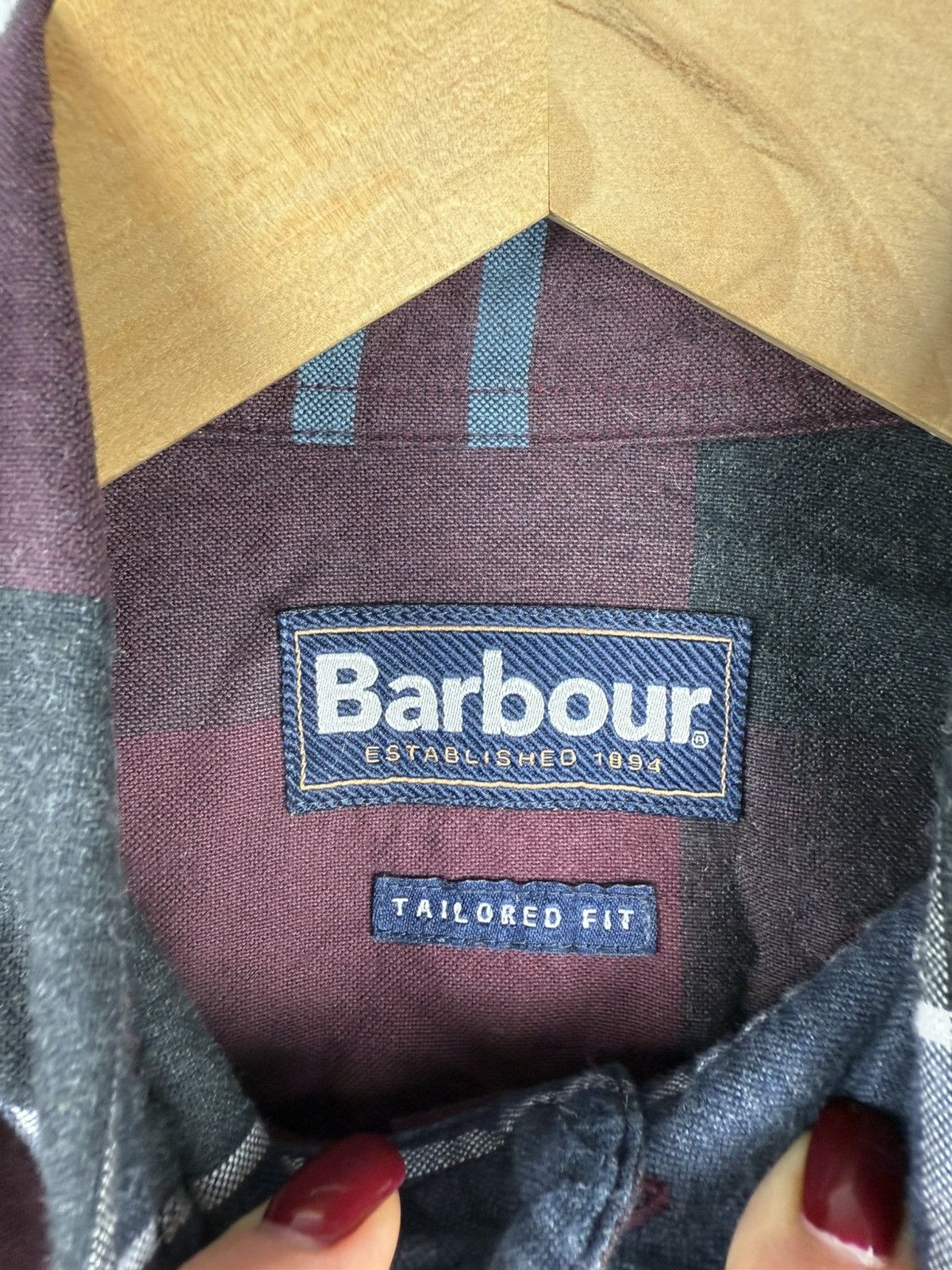 Barbour Barbour Cannich Men’s Long Sleeve Plaid Button Up Shirt Size US M / EU 48-50 / 2 - 12 Thumbnail