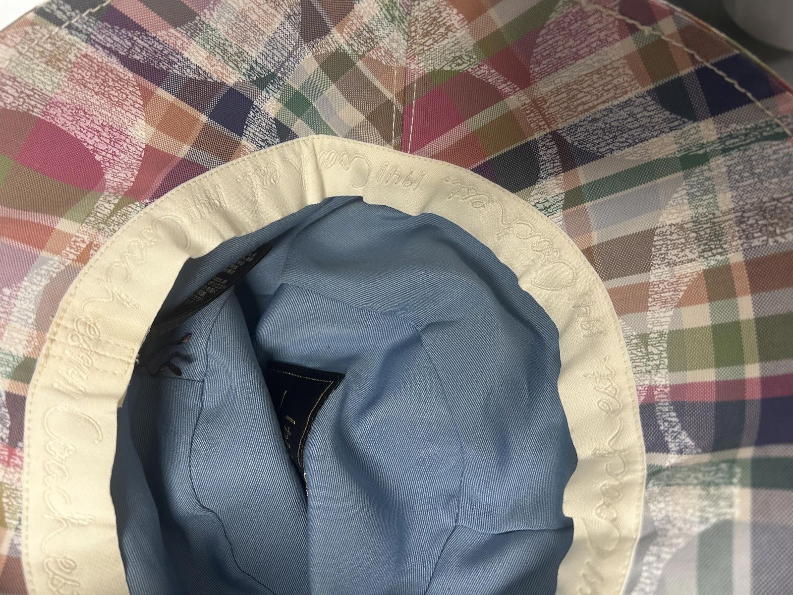 Coach Stylish Coach Plaid Bucket Hat Size ONE SIZE - 4 Thumbnail