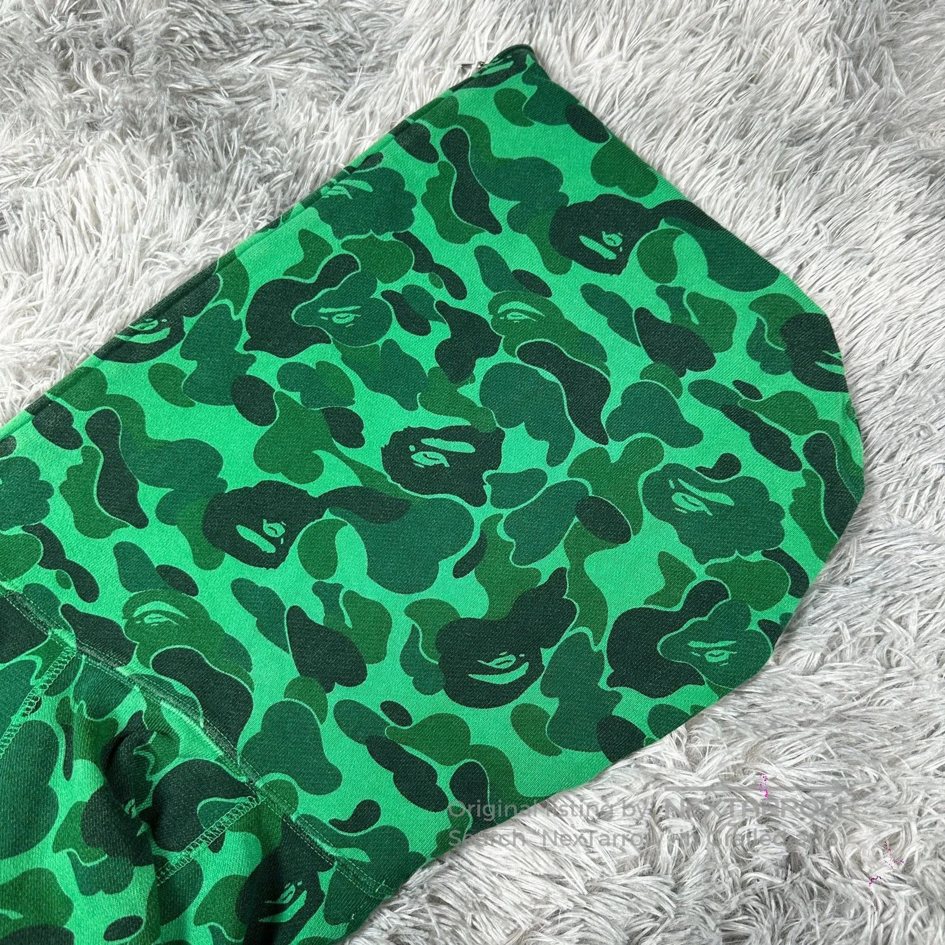 Bape bape green camouflage zip. Size US M / EU 48-50 / 2 - 4 Thumbnail