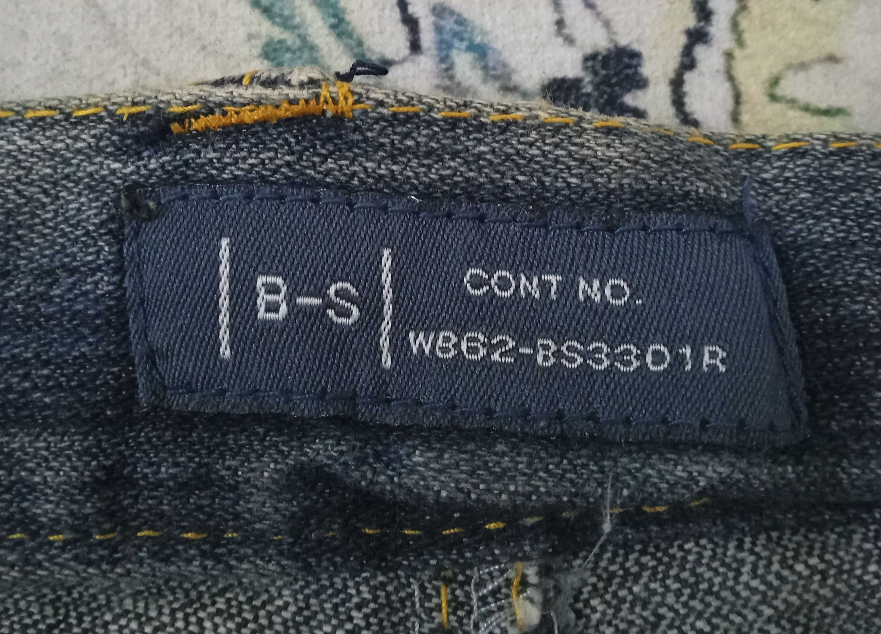 Japanese Brand B-S Dragon Motive Jeans Size US 33 - 3 Thumbnail