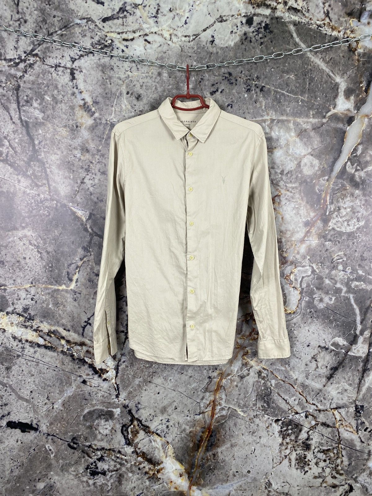 Allsaints × Vintage Men’s Allsaints Bixby Long Sleeve Shirt Size S Small Size US S / EU 44-46 / 1 - 1 Thumbnail