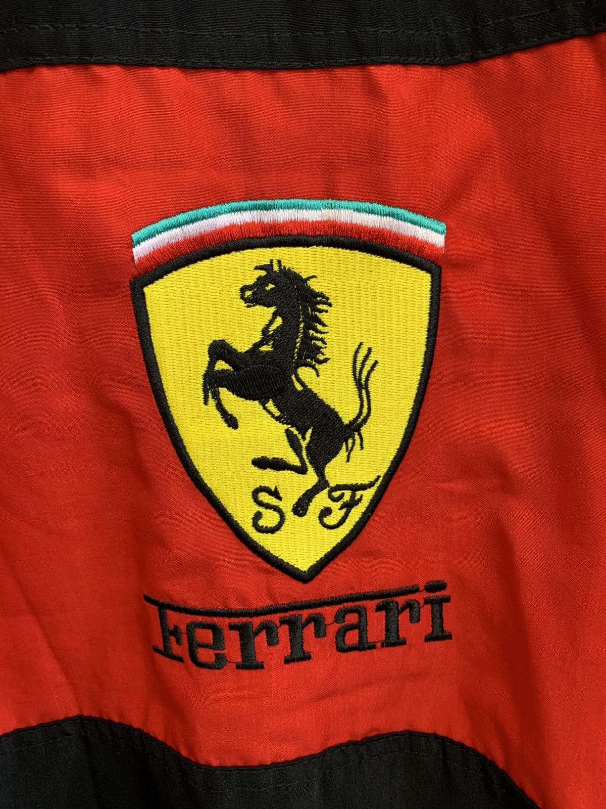 Ferrari Vintage 90s Ferrari Formula 1 Racing Bomber Jacket, size XL Size US XL / EU 56 / 4 - 8 Thumbnail