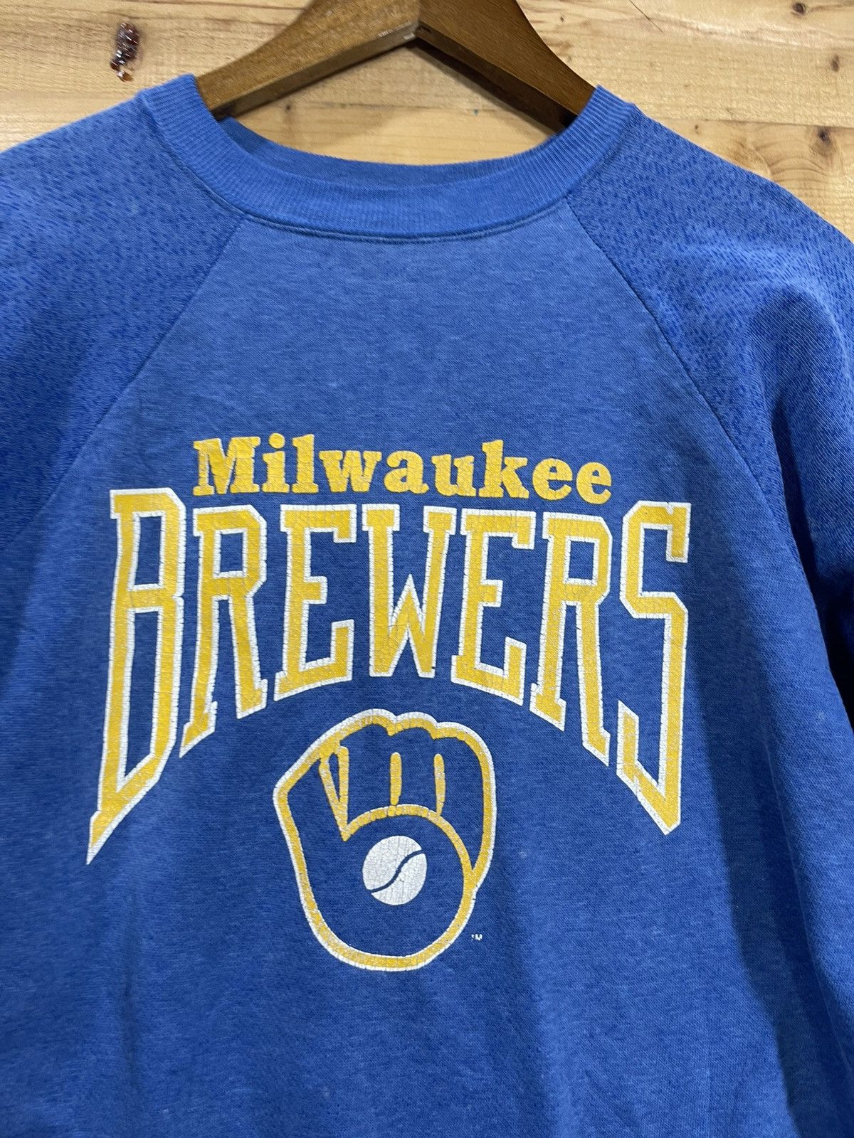 Vintage Vintage milwaukee brewers distressed sweatshirt Size US M / EU 48-50 / 2 - 3 Thumbnail