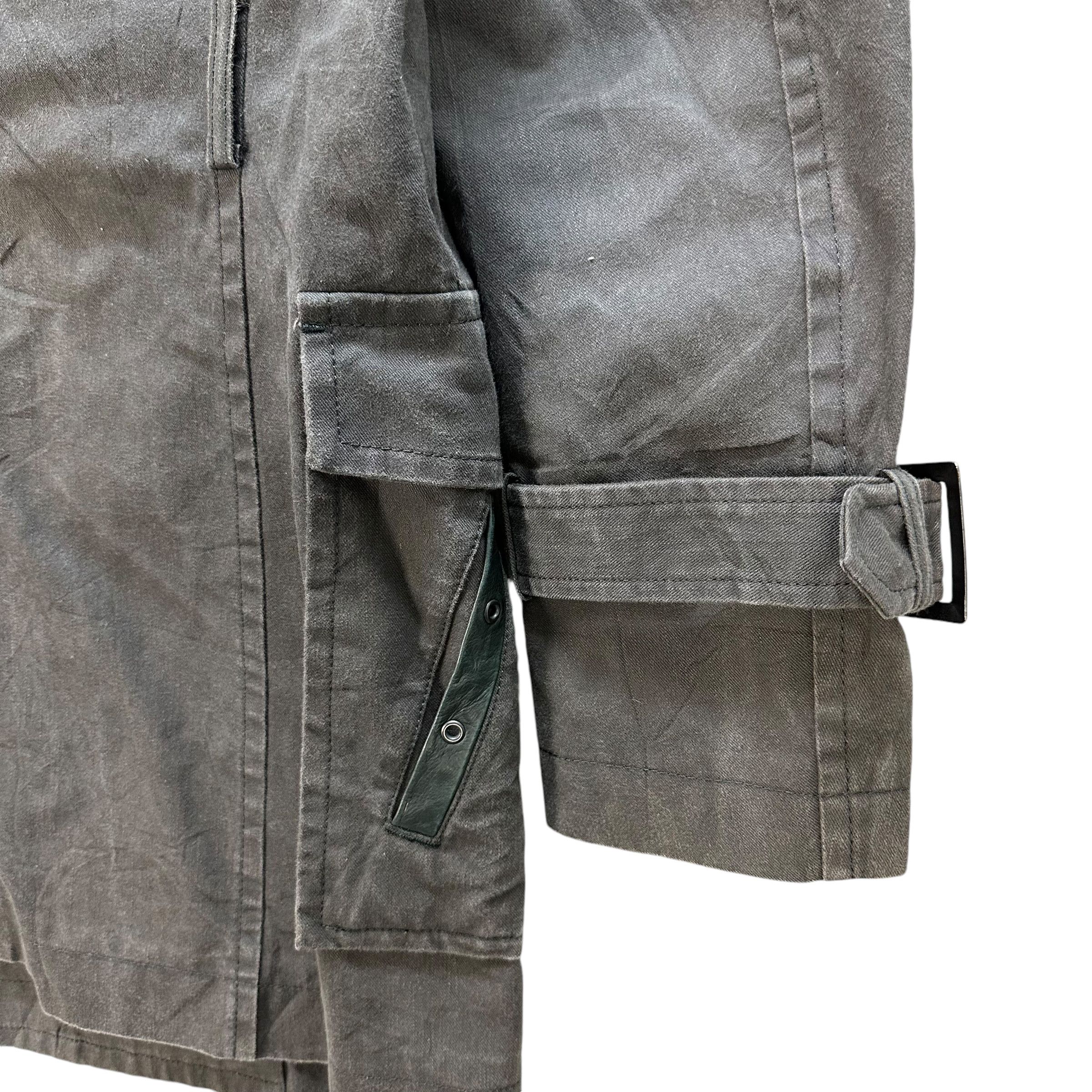 Y's Y's Single Button Trench Coat Jacket Avant Garde #A51-1184 Size US L / EU 52-54 / 3 - 18 Thumbnail