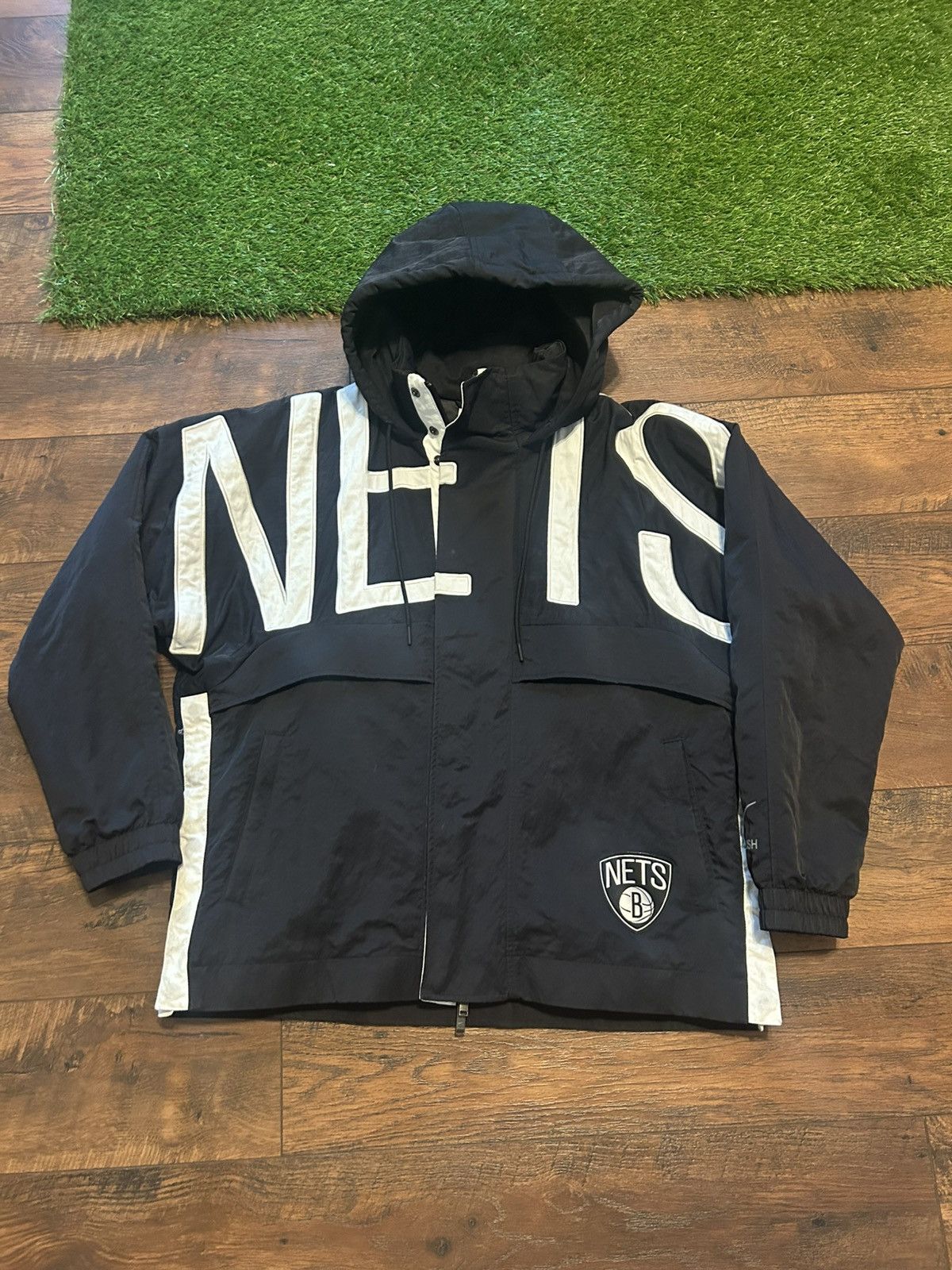 Nike x Ambush NBA Collection Nets Jacket 'Black' DB9567-010
