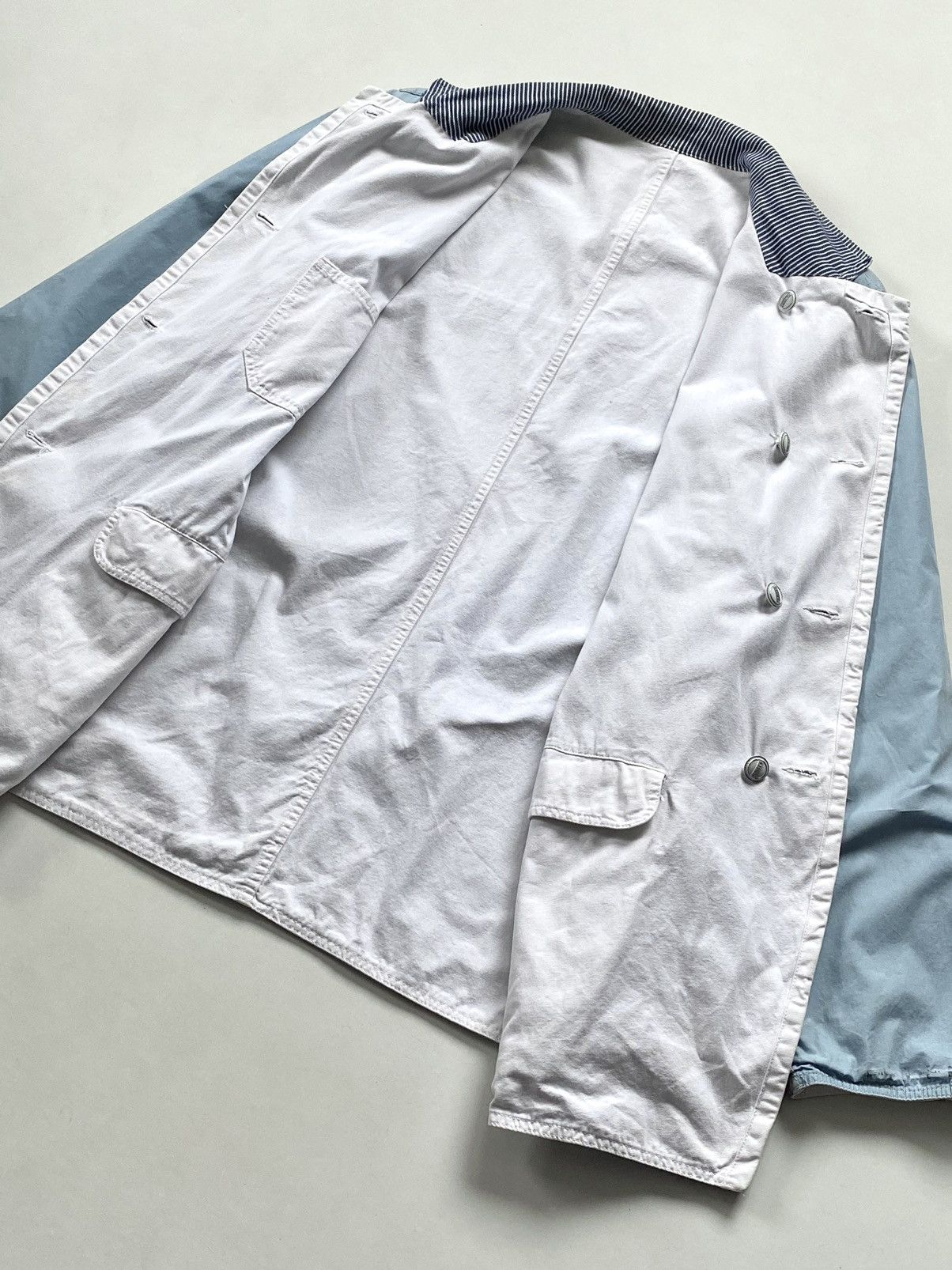 Marithe + Francois Girbaud 🔥Archive Marithe Francois Girbaud Reverersible Work Jacket Size US L / EU 52-54 / 3 - 13 Thumbnail