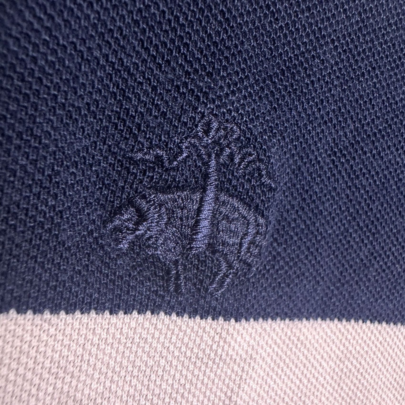 Brooks Brothers Brooks Brothers Shirt Mens L Polo Men Slim Supima Pique Rugby Stripes Logo Size US L / EU 52-54 / 3 - 3 Thumbnail