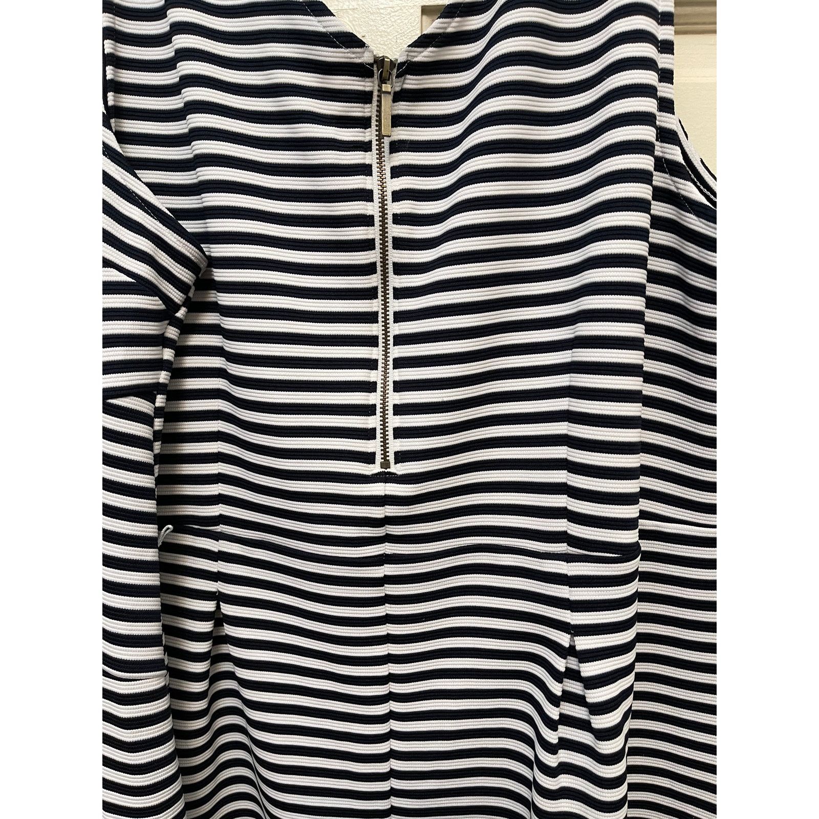 Unknown London Lane Bryant Womens Dress Striped Stretchy Sz 20 Sleeveless Size 3XL / US 20-22 - 4 Thumbnail