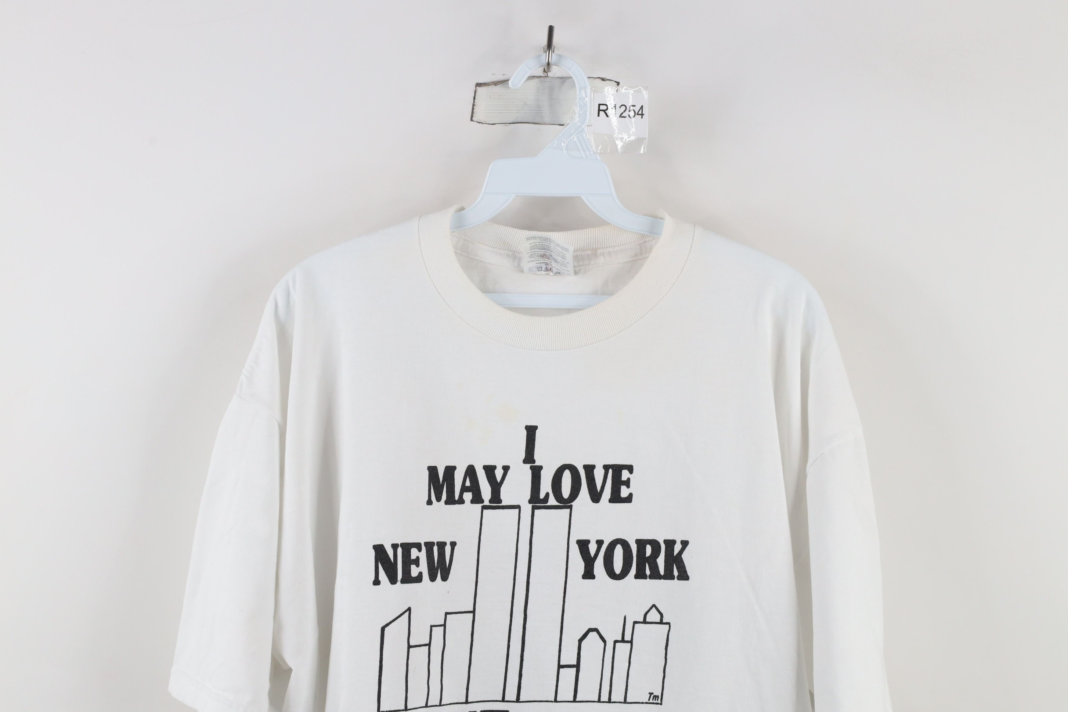 Vintage Vintage New York I Hate New York Yankees Baseball T-Shirt Size US XL / EU 56 / 4 - 2 Thumbnail